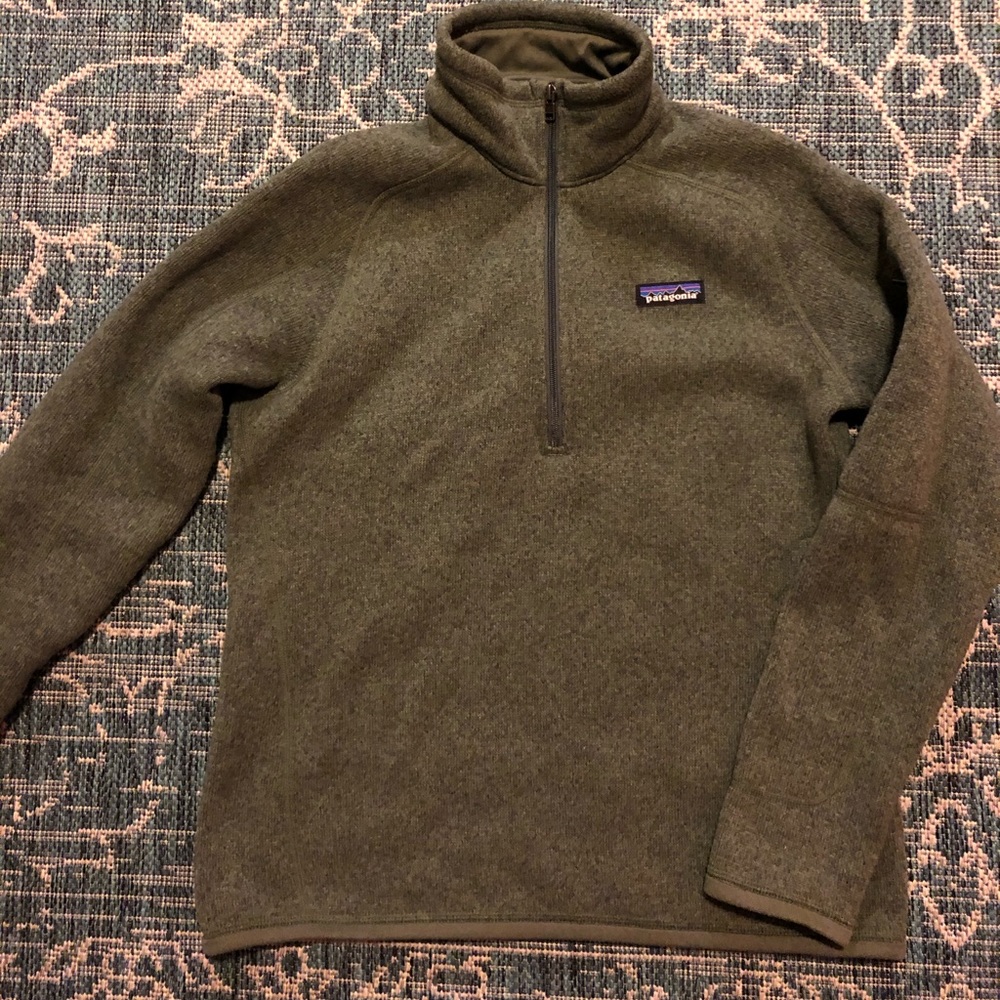 Patagonia 1/4 zip Better Sweater.